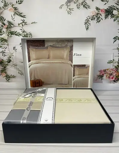 Постільна білизна Finn Сатин Преміум Romeo Home pbe0051835 - фото 1