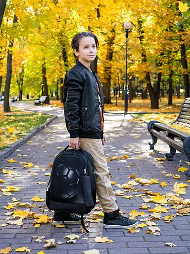 Шкільний рюкзак підлітковий чорний для хлопчика Winner / SkyNam 57-35 для старшокласників - фото 11