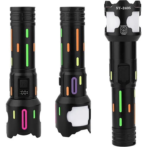 Фонарик DK Flashlight L-2405-TG Black [154287] - фото 2