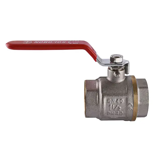 Кран шаровый прямой Solomon 1 1/2″ ВВ КР PN40 В1001 - фото 1