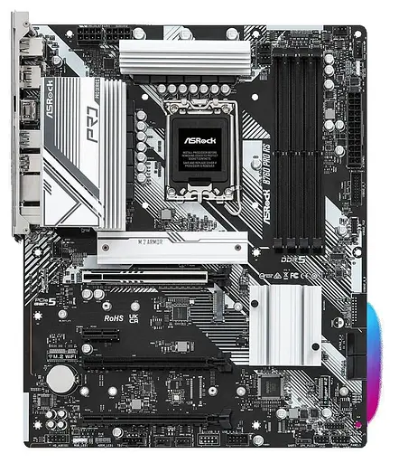 Материнська плата AsRock B760 PRO RS (B760 PRO RS) (Socket 1700, Intel B760, ATX) - фото 1