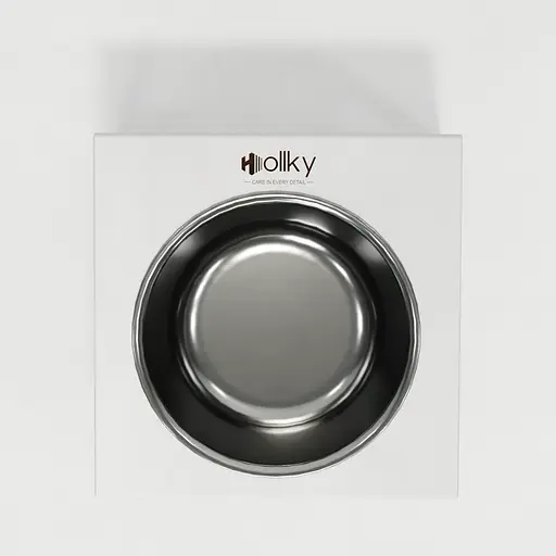 Hollky Base Solo M — миска на підставці для котів і середніх собак (1 × 0,8 л) - фото 3