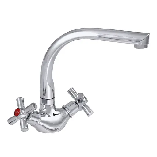 Змішувач для кухні Zerix TLD 722 ZX0165 Хром - фото 1