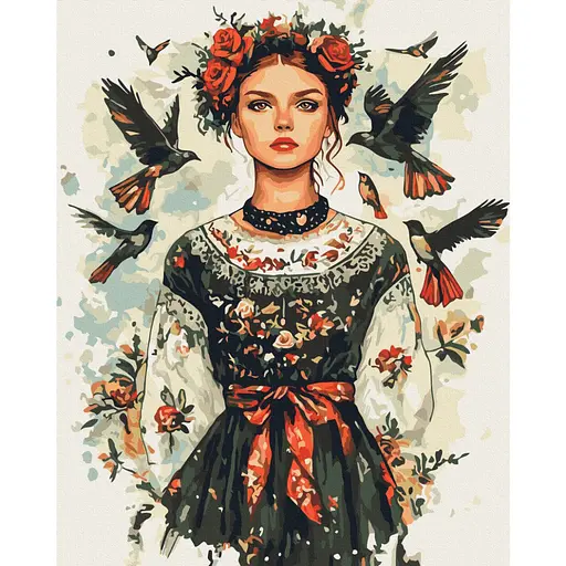 Картина по номерам "Украинский дух" Brushme BS54334, 40х50 см - фото 1