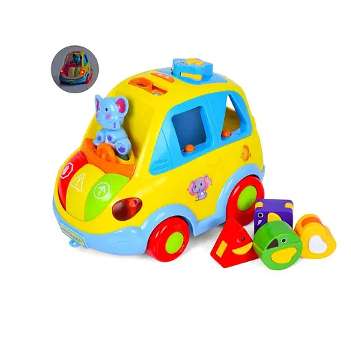Игрушка-сортер Hola "Автошка" 21см, звуки, музыка, свет 9198UA