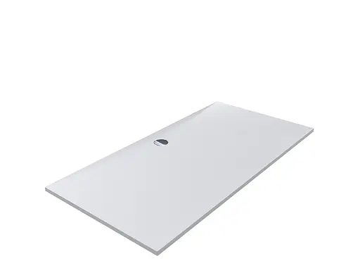 Поддон для душевой кабины Miraggio Brugge 1800 из литого мрамора 1802x897x26 00414601 Белый - фото 1