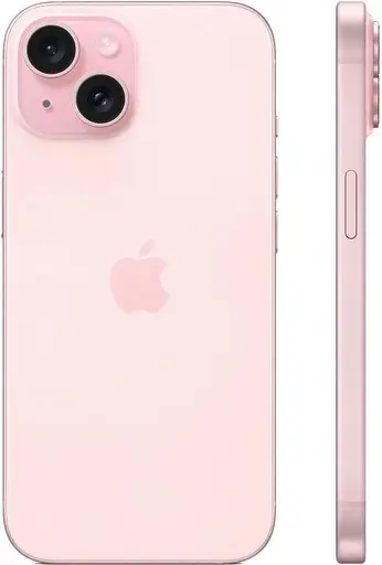 Смартфон Apple iPhone 15 256GB Pink (MTP73) - фото 4