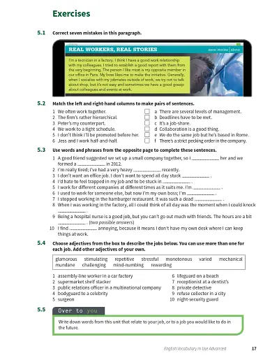 English Vocabulary in Use: Advanced Book with Answers. Vocabulary Reference and Practice (3rd Edition) - фото 13