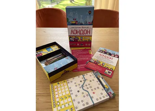 Настольная игра Feelindigo Следующая станция Лондон (Next Station: London) (укр.) (FI23058) - фото 6