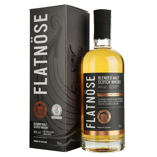 Віскі Flatnose Blended Malt Scotch Whisky 46% 0.7 л в подарунковій упаковці