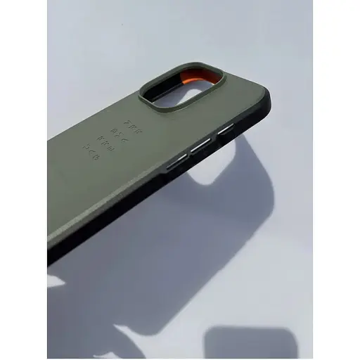 Оригінальний протиударний чохол UAG Civilian MagSafe для iPhone 15 Pro Max (6.7") Olive (114295117272) - фото 9