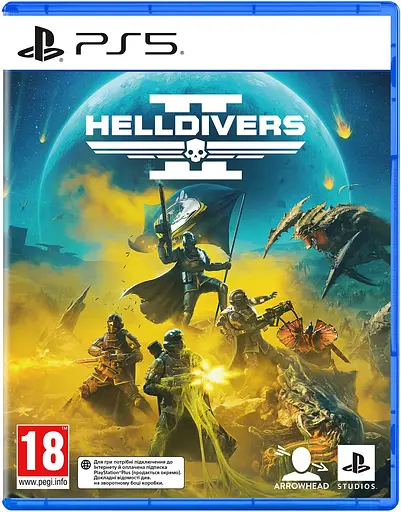 Гра Sony PlayStation HELLDIVERS 2, Blu-ray disc (PS5)