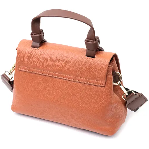 Жіноча шкіряна сумка Vintage 26х17х9,5 см 000301446 - фото 2