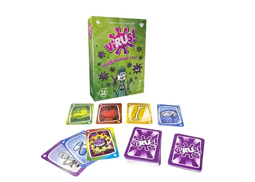 Настольная игра YaGo Вирус (Virus) (укр.) (80987) - фото 3