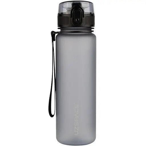 Пляшка UZspace Colorful Frosted 3026 500 мл Grey