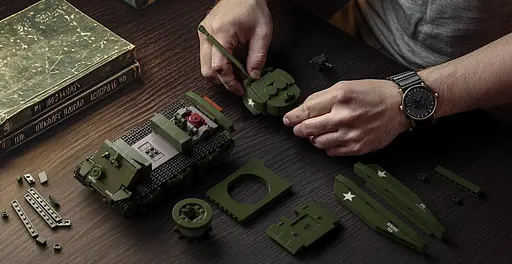 Конструктор Nifeliz Танк М4 "Шерман" (NF10313) - фото 7