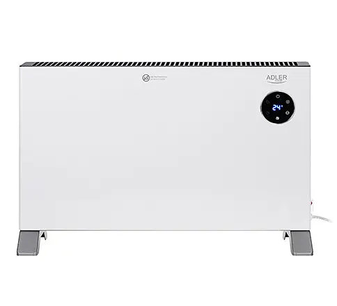 Конвекторний обігрівач з сенсорним керуванням та захистом від перегріву Adler AD 7752 - фото 2