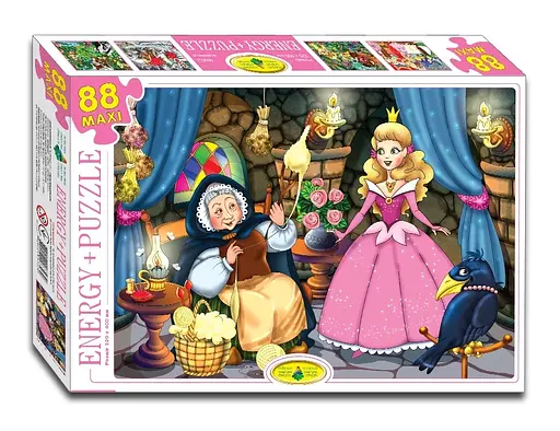 Пазли Енергія+ Спляча красуня, 88 елементів, ЕГ-17