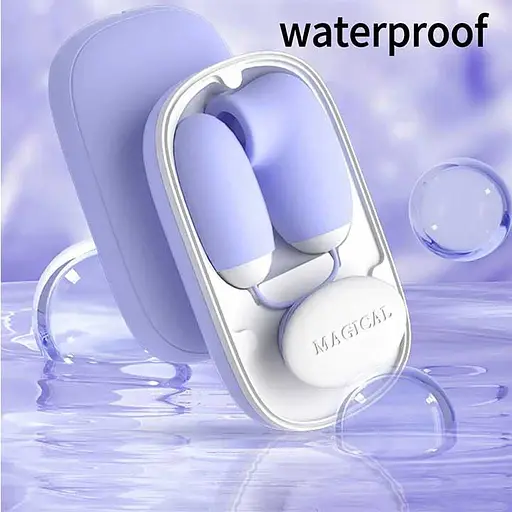 Двойное вакуумное виброяйцо Laile Magic Box USB 20 режимов – Вибраторы - фото 5