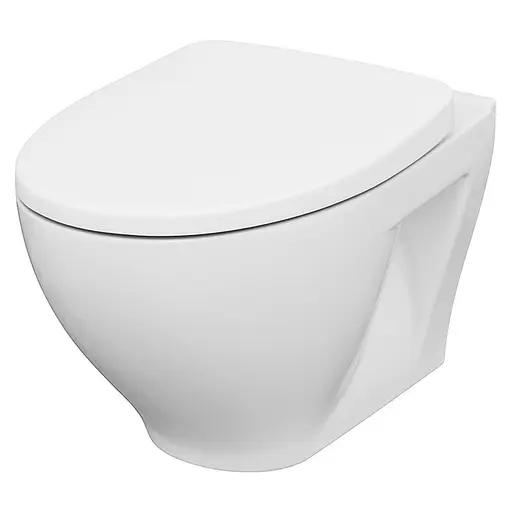 Подвесной унитаз Cersanit Moduo с сиденьем duraplast Slim WRAP K701-262 - фото 1