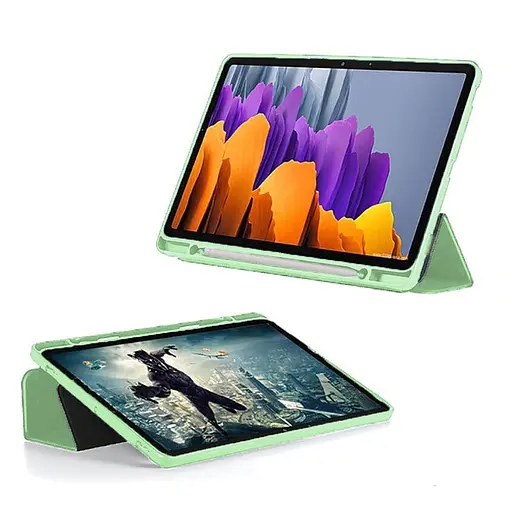 Чохол SlimTPU S-Pen holder Samsung Galaxy Tab S10+ Plus / Fe + / S9 Plus Мятний - фото 2