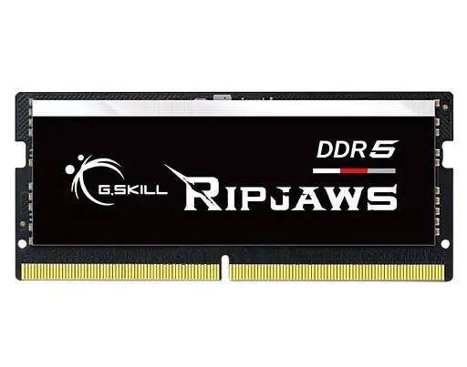 Оперативна пам'ять G.Skill 16GB SODIMM DDR5 4800MHz Ripjaws (F5-4800S4039A16GX1-RS)