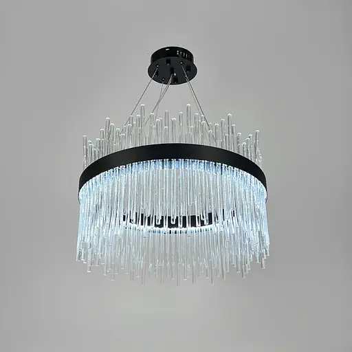 Розкішна люстра COLISEUM BLACK Ø 50 см | Арт. J 881-500 BK | Line F - фото 5