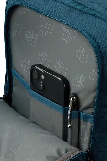 Рюкзак S American Tourister TAKE2CABIN HARBOR BLUE 40x25x20 91G*01004 - фото 13