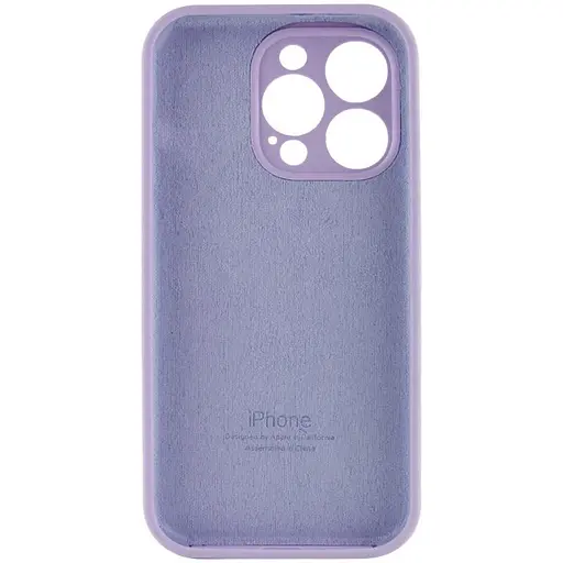 Чехол Epik Silicone Case Full Camera Protective AA для Apple iPhone 13 Pro Max 6.7 Сиреневый/Lilac - фото 4