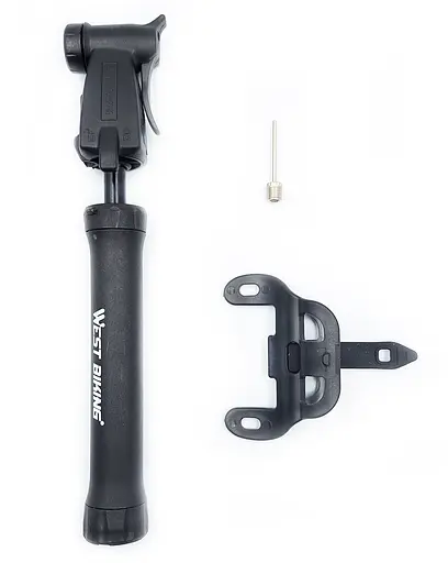 Насос велосипедный West Biking YP0711115 чорный (G0000927) - фото 3