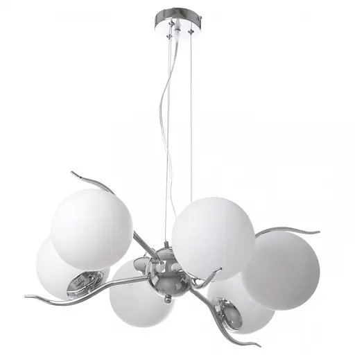 Люстра Brille молекула подвесная E27 60W CH (BL-428S/6)