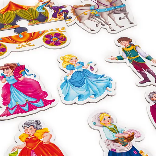 Настольная игра магнитный театр "Золушка" Vladi Toys VT3206-53 Укр - фото 2