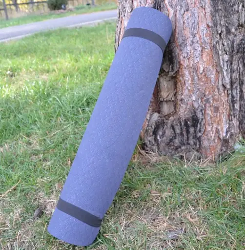 Коврик для йоги и фитнеса PowerPlay 4150 TPE Premium Performance Mat Синий (183x61x0.6) (PP_4150_Blue) - фото 6