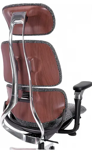 Офісне крісло GT Racer (X-819 Fabric Wood Gray) - фото 6