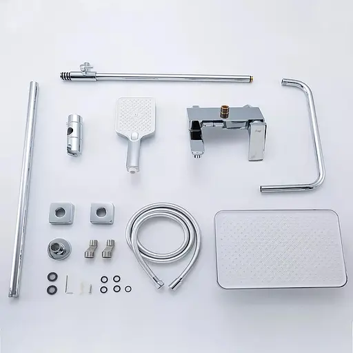 Душова система Frap F2487, Хром - фото 3