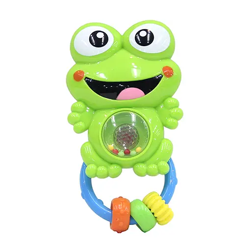 Брязкальце тварина, 14 см, музика, світло, на батарейках HB0018AB (В асортименті)