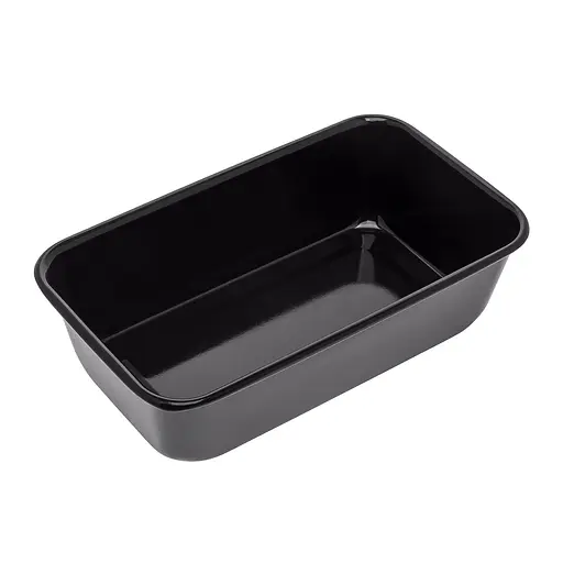 Форма для выпекания хлеба, кекса с диамантовым покрытием 24х14х6.5 см, A-plus Черный 83428 - фото 3