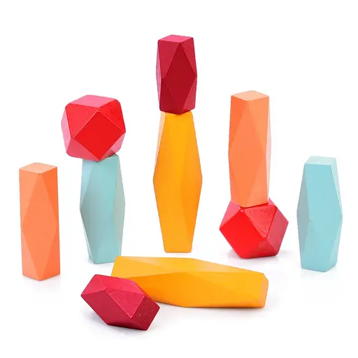 Дитяча дерев'яна гра-балансир Limo Toy MD 1896, 10 фігурок - фото 1