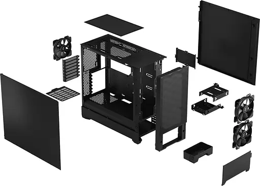 Корпус Fractal Design Pop Air Black Solid (FD-C-POA1A-01) Без БП - фото 8