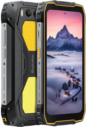Смартфон Blackview BV7300 667" HD+ /6GB/256GB/ MT6769V /15000mAh/ 50+20Мп /IP69K/NFC Yelow - фото 6
