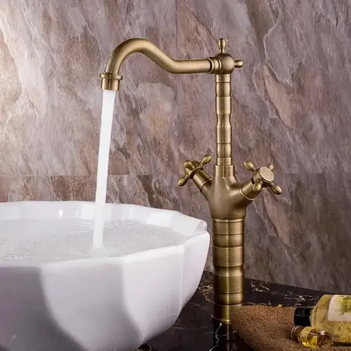 Смеситель для кухни Rea Rustico brushed gold REA-B5521 Золотой - фото 4