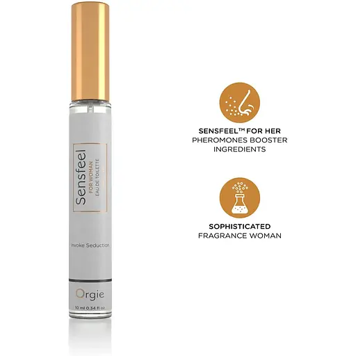 Жіночі парфуми з феромонами Orgie - Sensfeel for woman Travel Size (10 мл) - фото 3