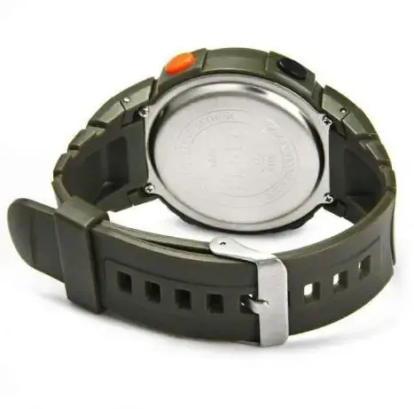 Мужские наручные спортивные часы Skmei 1560 (Оливковый) - фото 7