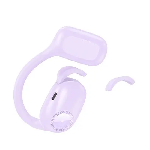 Навушники бездротові Hoco EA3 Talent open true wireless BT5.3/10hours фіолетові - фото 2