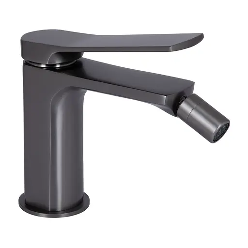 Смеситель для биде Qtap Slavonice QTSLA255GMB45923 Gunmetal Black PVD Шлифованный черный хром - фото 3
