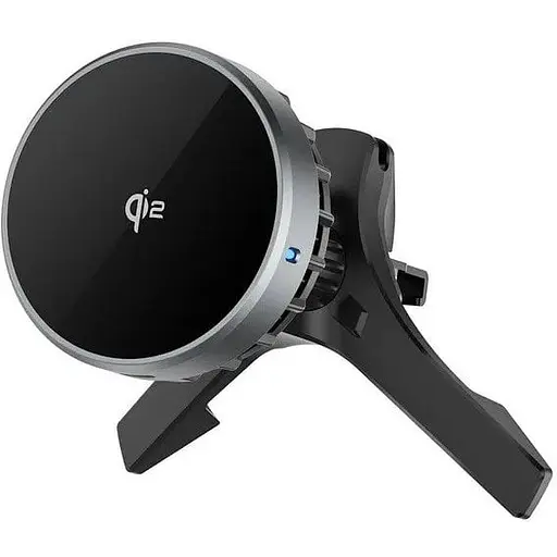 Холдер тримач + бездротове зарядне Wiwu CH-319 Qi2.0 Car Wireless Charger - фото 1