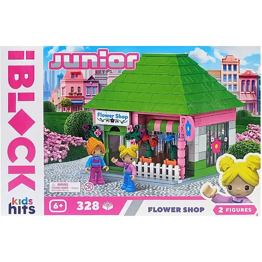 Конструктор детский Цветочный магазин iBlock KH08/013/11 328 деталей - фото 1