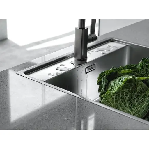 Кухонна мийка Franke Maris MRX 210-40 TL/127.0598.748/нержав.сталь полірована/510х430х180/врівень зі стільницею SlimTop - фото 4