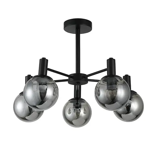 Люстра Ardero BL1550-1 NEAPOL під лампу чорний - фото 2