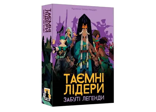 Настільна гра Geekach Games Таємні лідери. Забуті легенди (Hidden Leaders: Forgotten Legends) (укр.) (GKCH179fl)